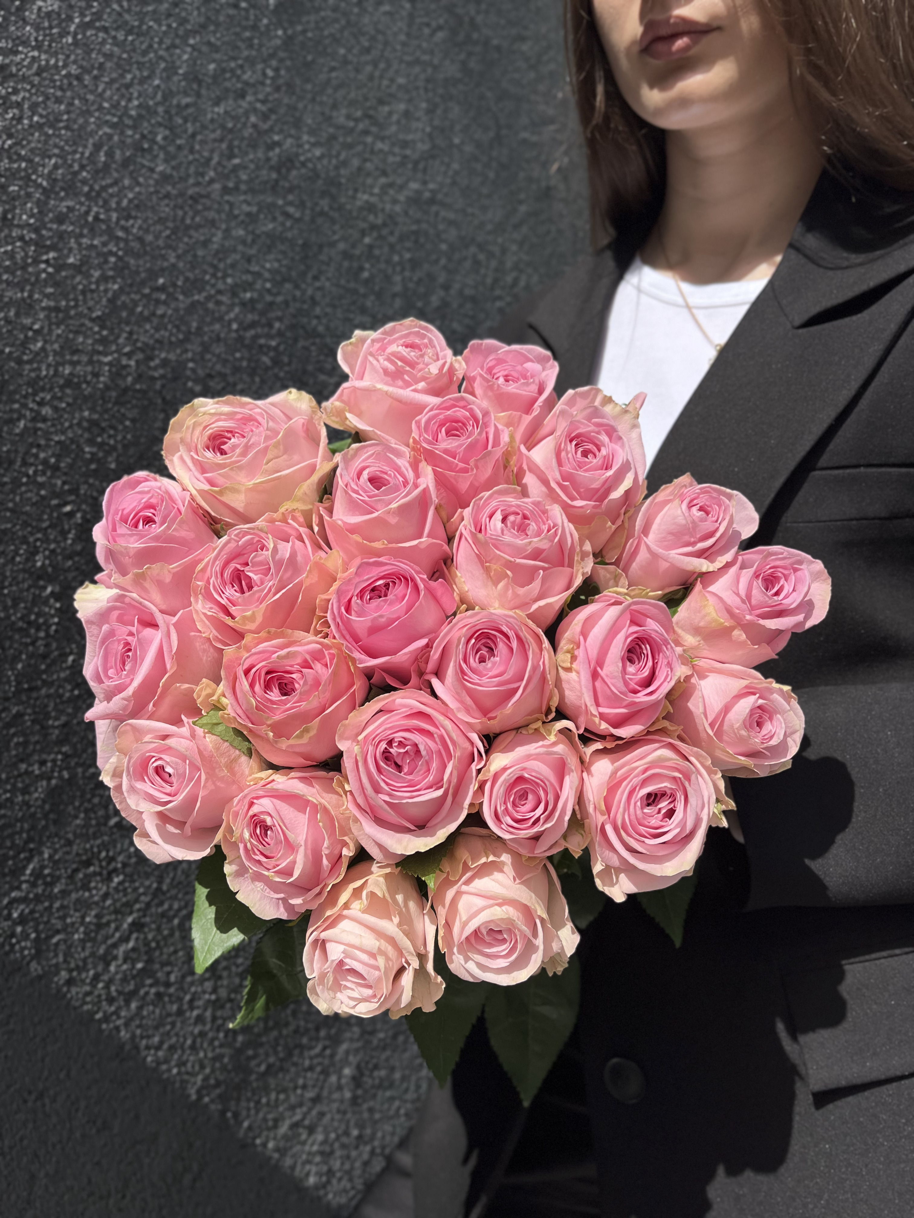 Монобукет з троянди Heidi – ніжність у кожній пелюстці