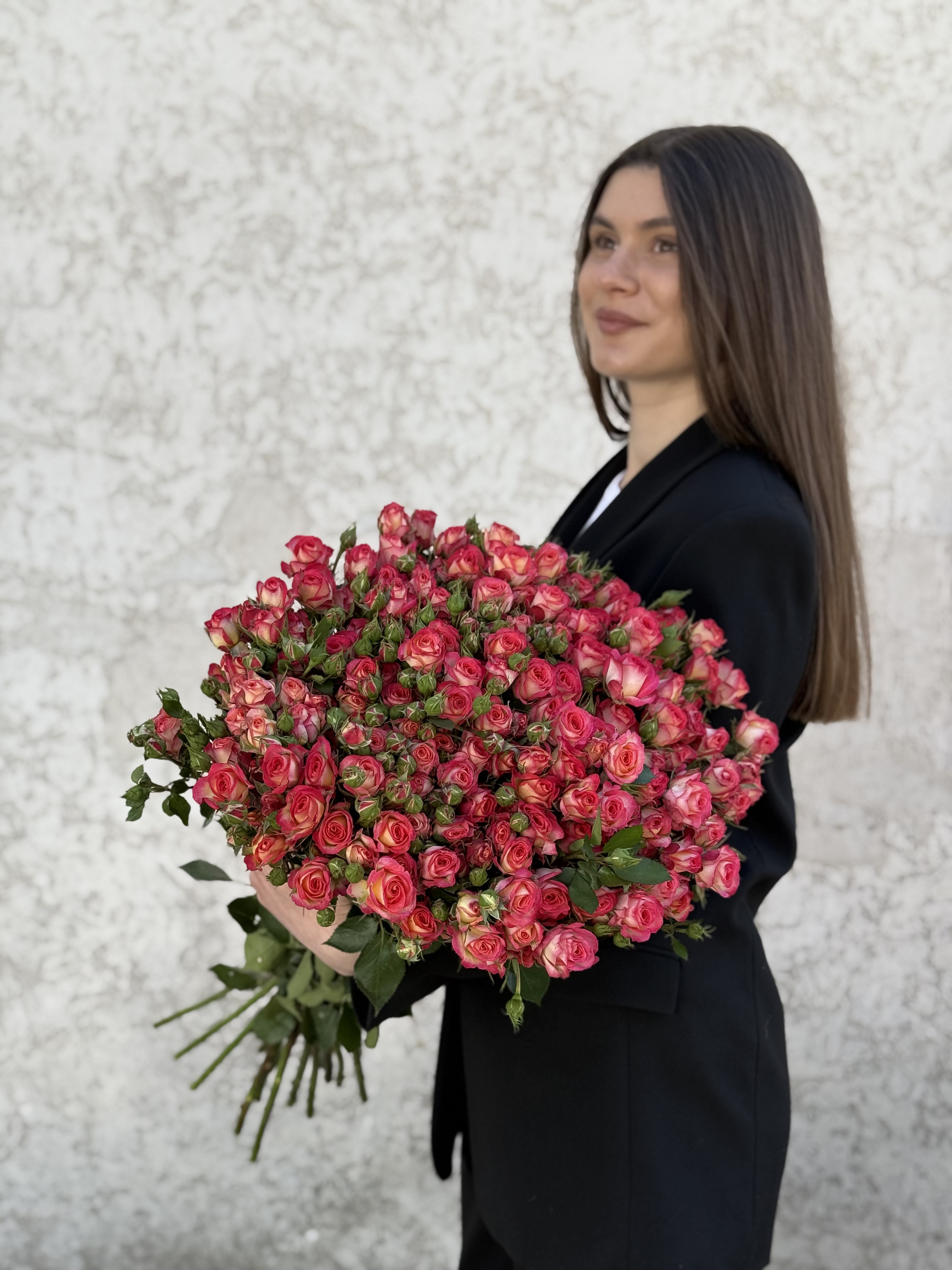 Монобукет з троянд Summer Dance